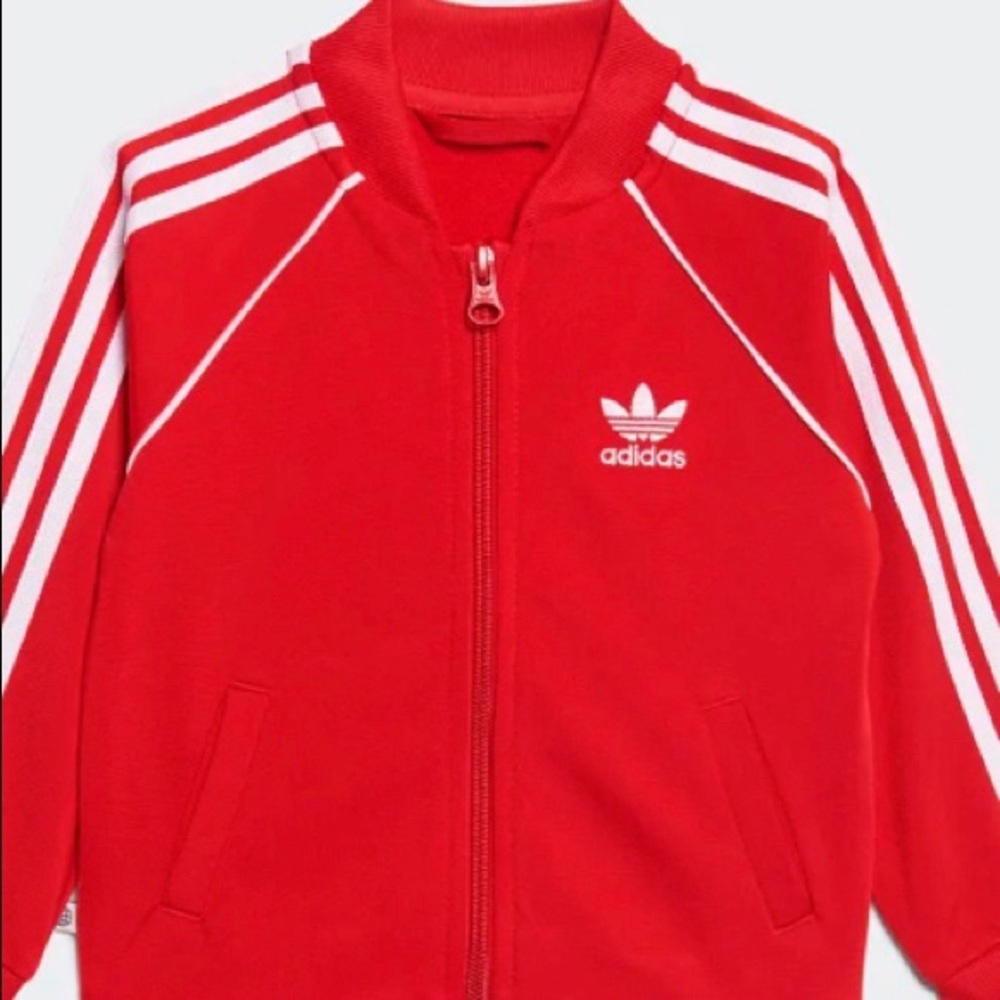%50 OFF Adidas Red jogging fleece